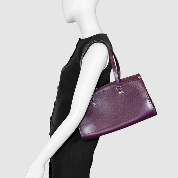 Louis Vuitton Madeleine PM Epi Shoulder bag Purple - Picture 9 of 12